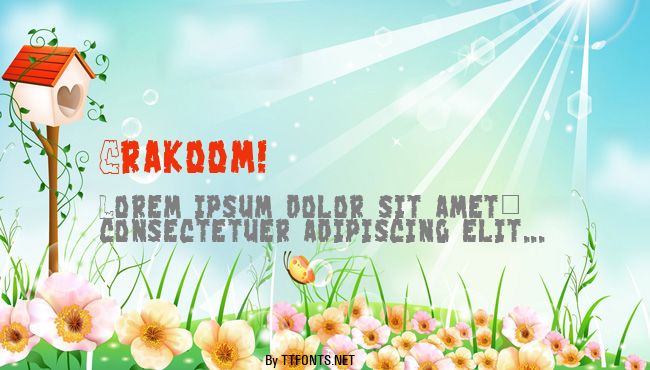 Crakoom! example