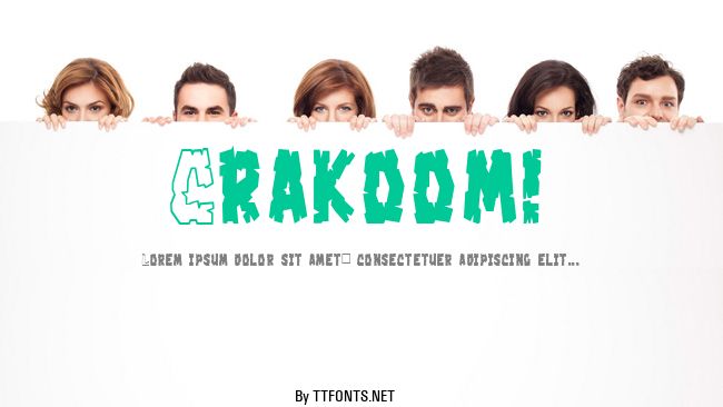 Crakoom! example