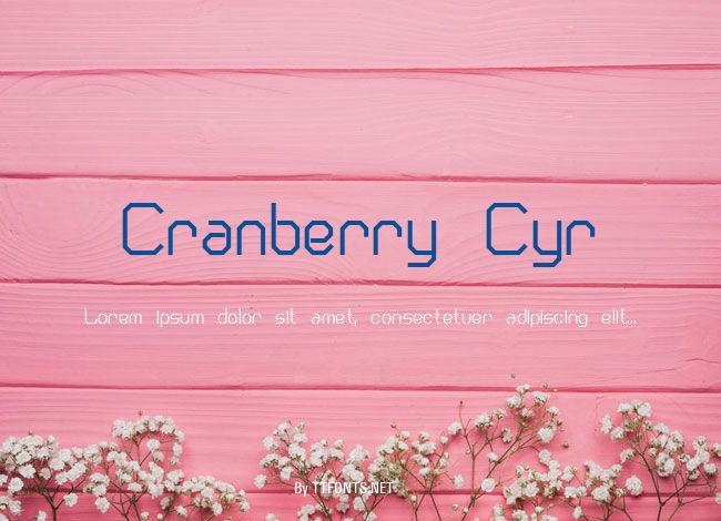 Cranberry Cyr example