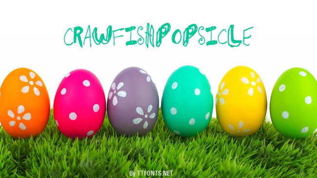 CrawfishPopsicle example