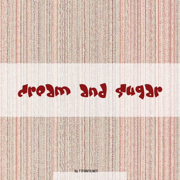 Cream and sugar example