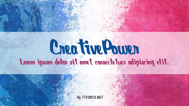 CreativePower example