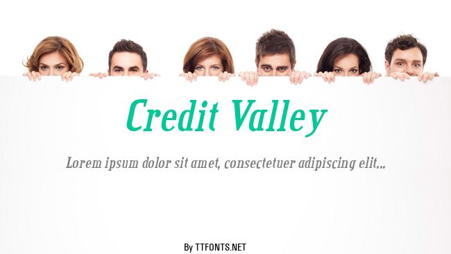 Credit Valley example