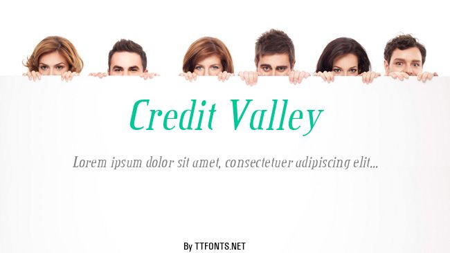 Credit Valley example