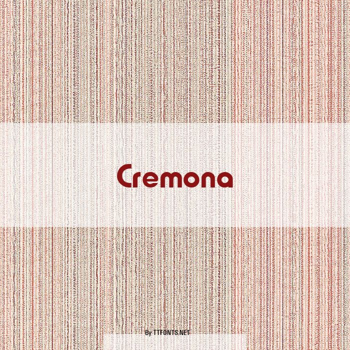 Cremona example