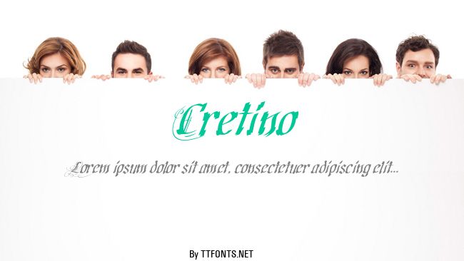 Cretino example