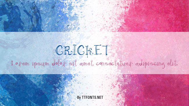 CRICKET_ example