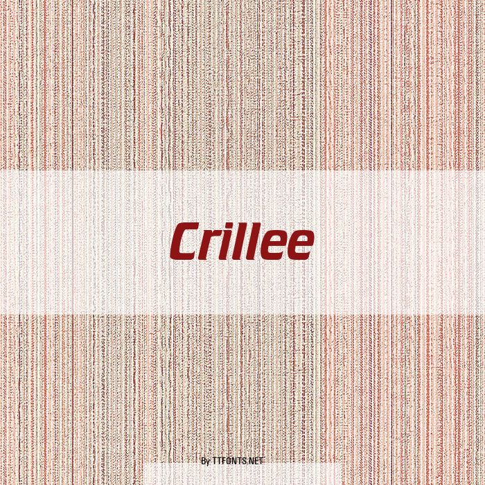 Crillee example
