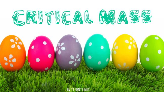 Critical Mass example