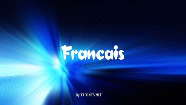 Francais example