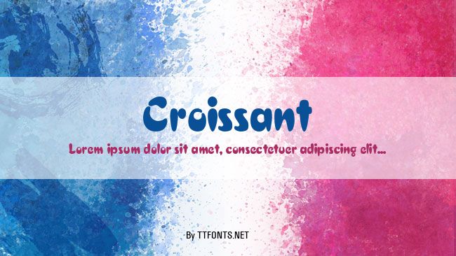 Croissant example