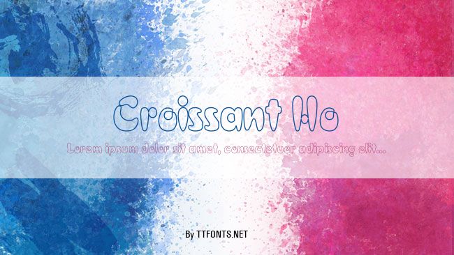 Croissant Ho example