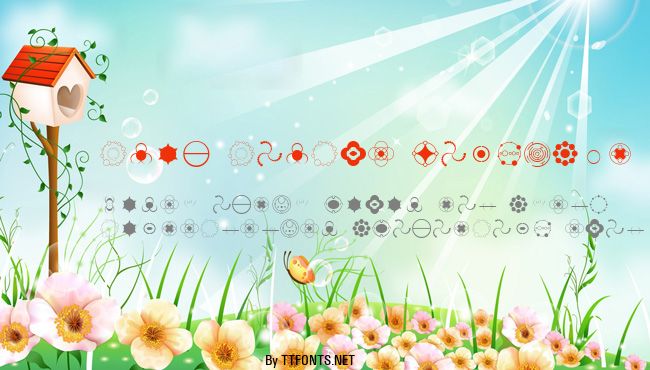 Crop Circle Dingbats example