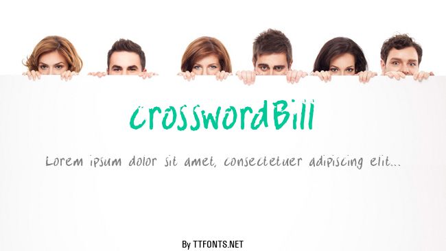 crosswordBill example