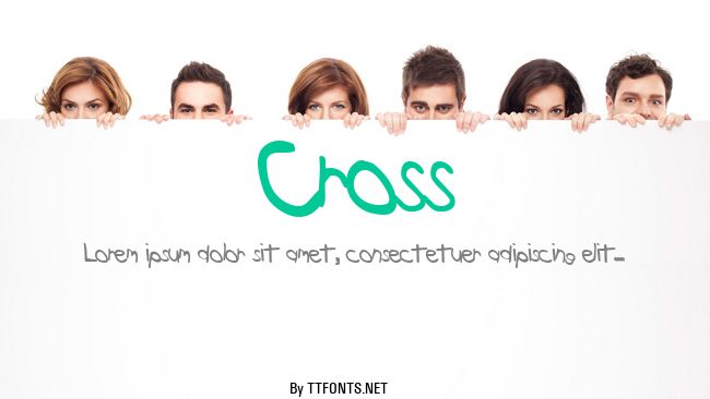 Cross example