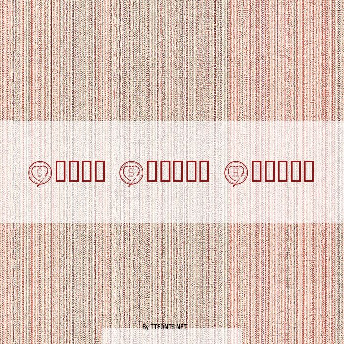 Cross Stitch Hearts example