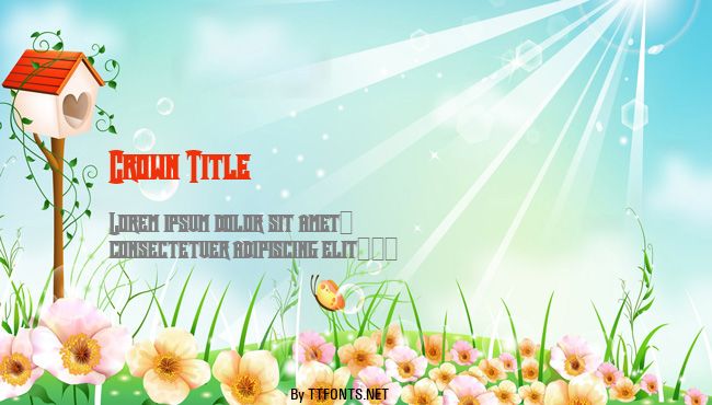 Crown Title example
