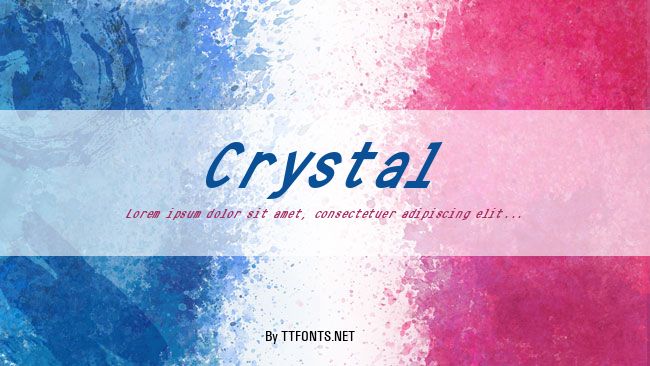 Crystal example