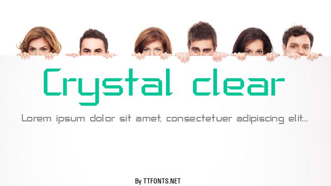 Crystal clear example