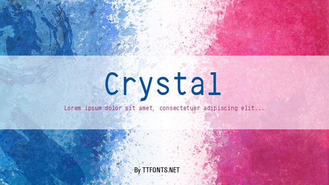 Crystal example