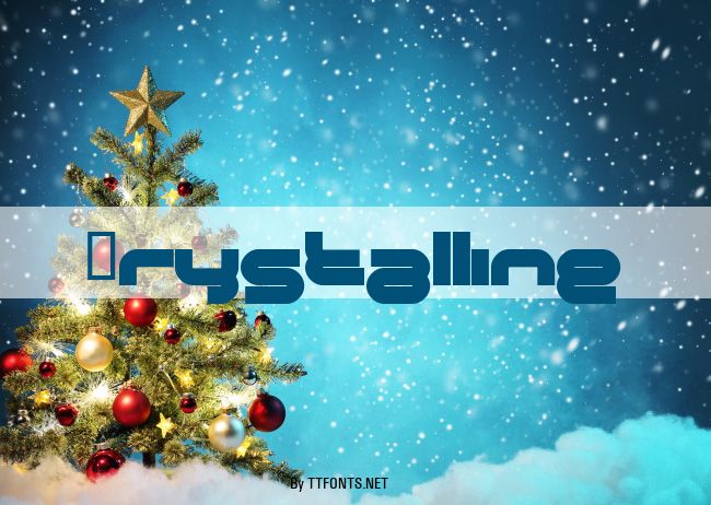 Crystalline example