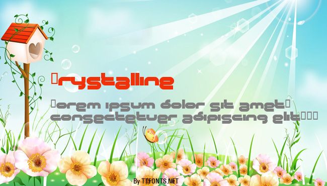 Crystalline example