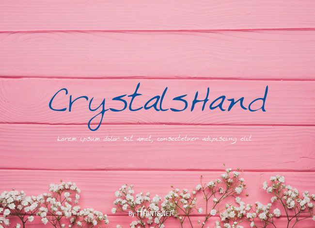 CrystalsHand example