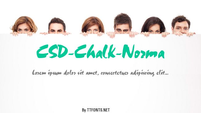 CSD-Chalk-Norma example