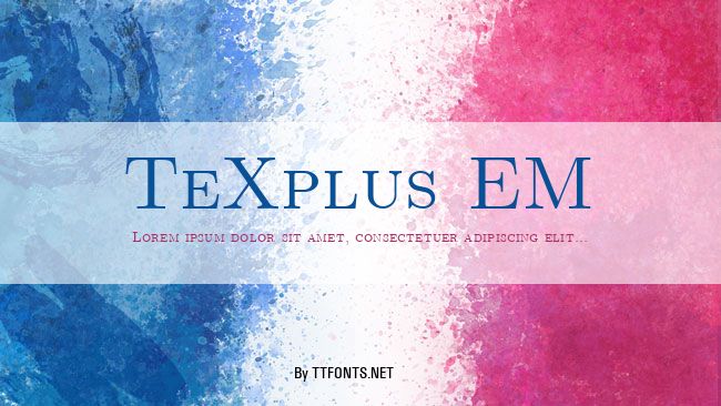 TeXplus EM example