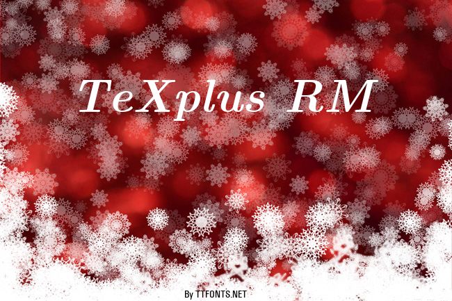 TeXplus RM example