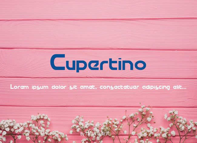 Cupertino example