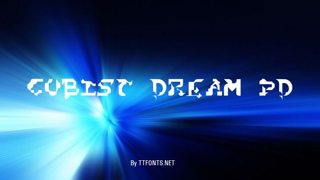 Cubist Dream PD example