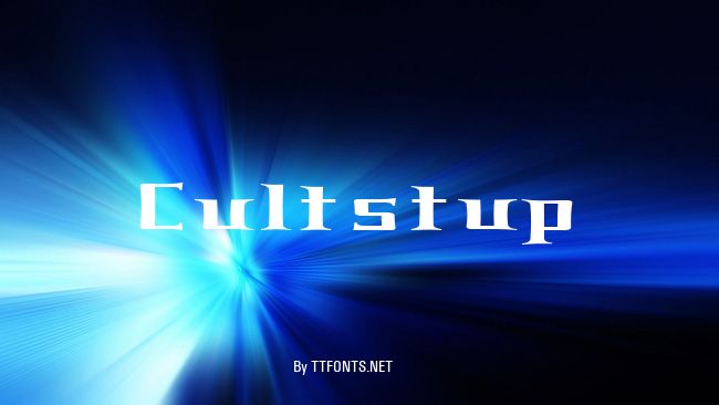 Cultstup example
