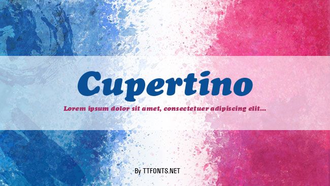 Cupertino example