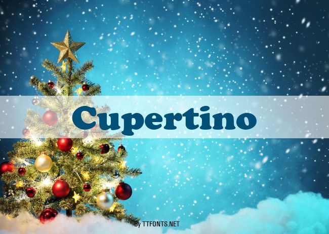 Cupertino example