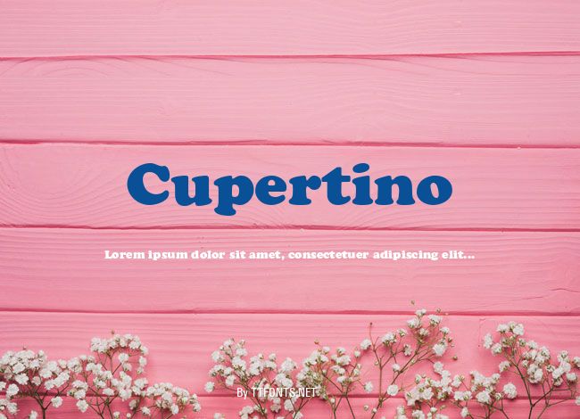 Cupertino example