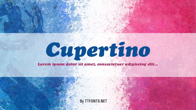 Cupertino example