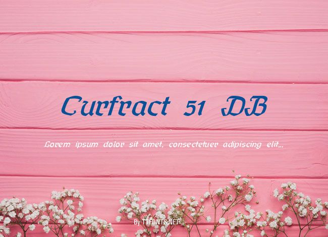 Curfract 51 DB example