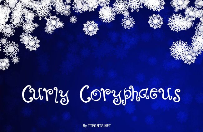 Curly Coryphaeus example