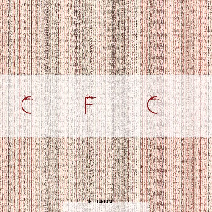 Curly Fleur Caps example