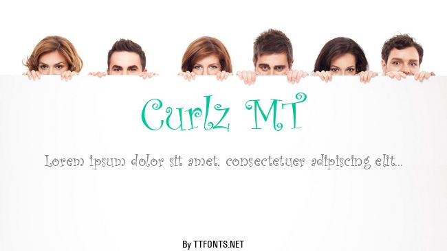 Curlz MT example
