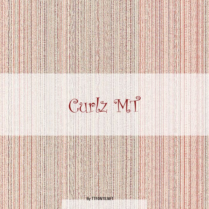 Curlz MT example
