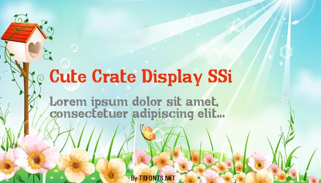 Cute Crate Display SSi example