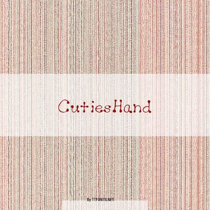 CutiesHand example