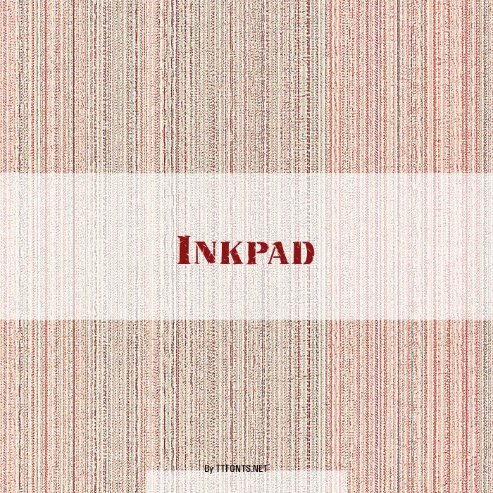 Inkpad example