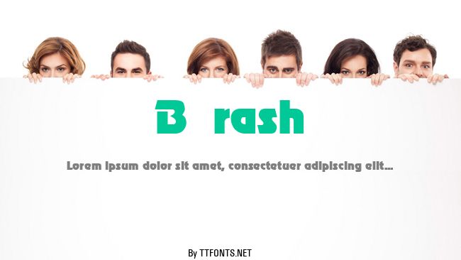 Brash example