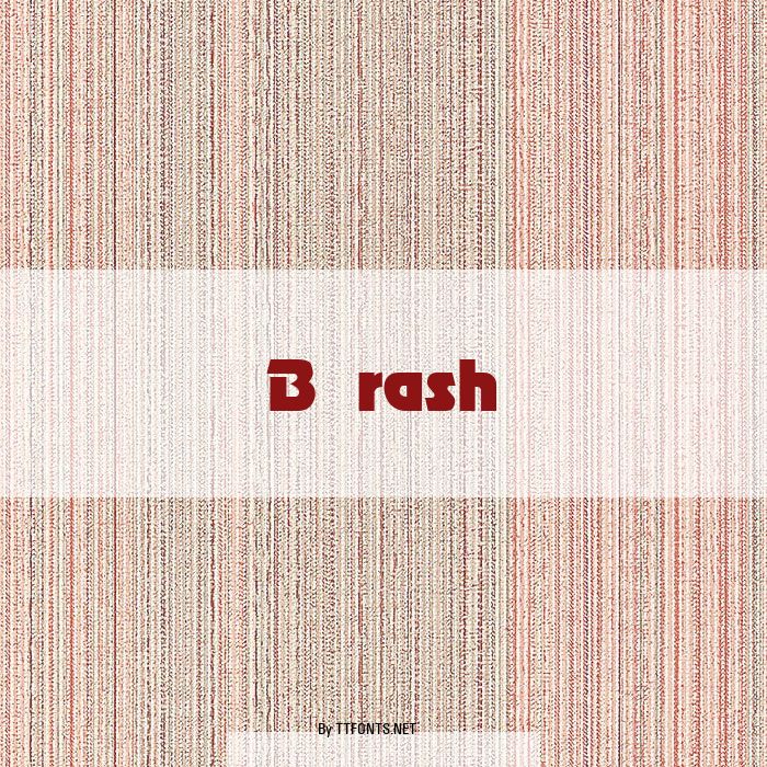 Brash example