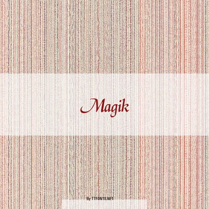 Magik example
