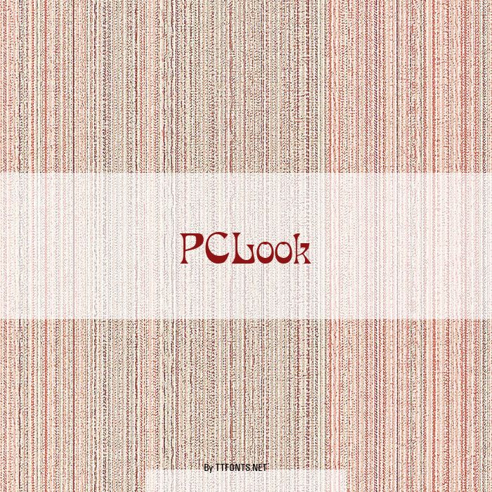 PCLook example