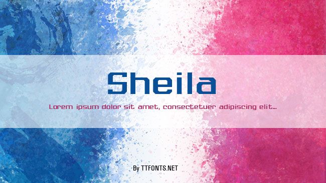 Sheila example